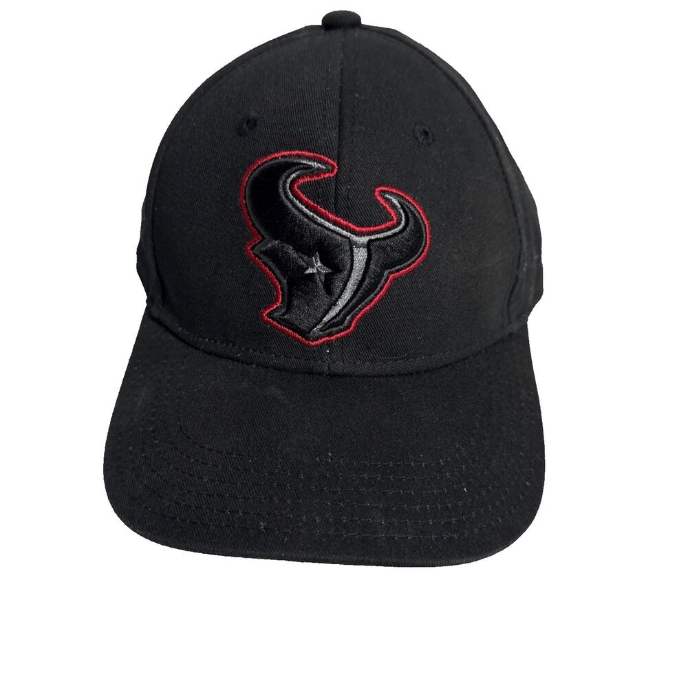 Houston Texans Youth Ball Cap Black Embroidered Adjustable Hat NFL Team Gear